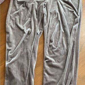 Christina Taupe Velvet Lounge Pants